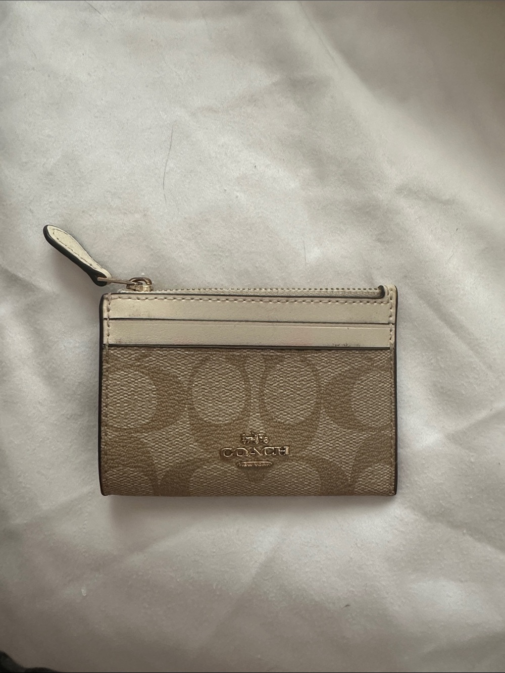 Coach Zip Card Case